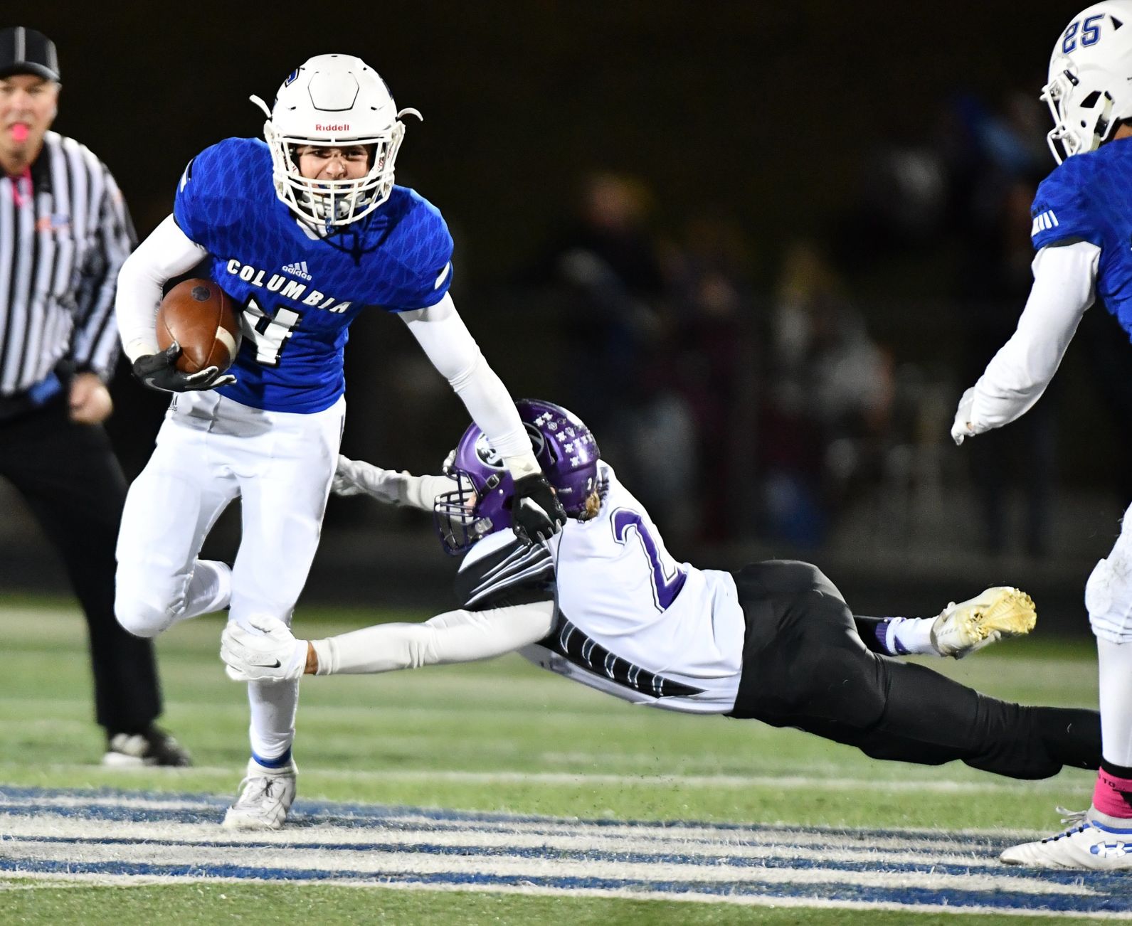 Breese Central at Columbia football